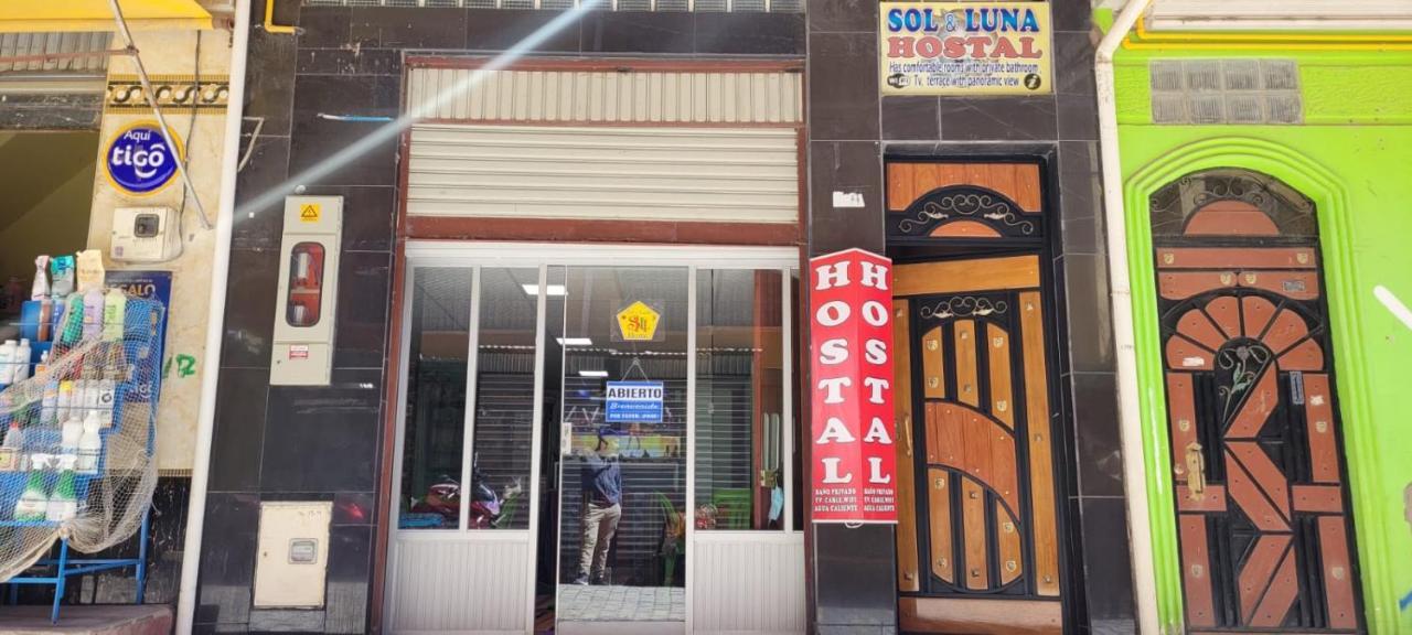 Hostal Sol Y Luna Bed and Breakfast Copacabana  Esterno foto